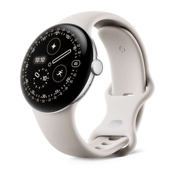Умные часы Google Pixel Watch 4, 41 мм, Wi-Fi, ремешок фарфорового цвета